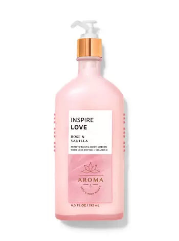 Inspire Love Rose Vanilla Moisturizing Body Lotion - Aroma