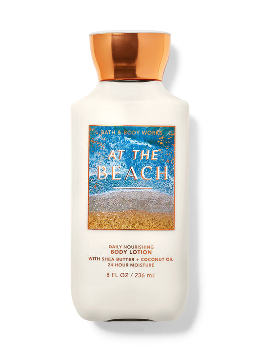 At the Beach Daily Nourishing Body Lotion  with shea butter + coconut oil| Bath & Body Works