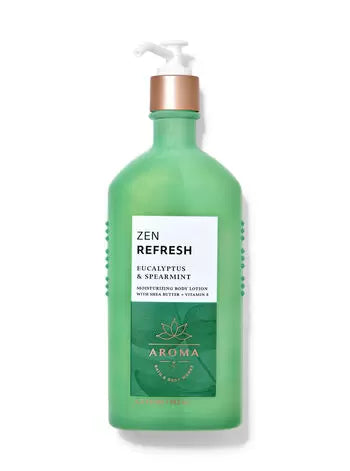 Zen Refresh Eucalyptus Spearmint Moisturizing Body Lotion - Aroma