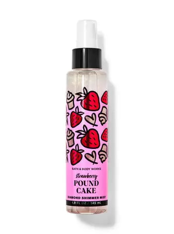 Strawberry Pound Cake Diamond Shimmer Mist