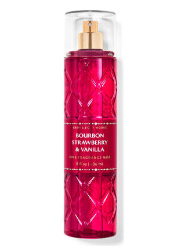 Bourbon Strawberry & Vanillar fine fragrance mist