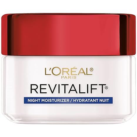 Revitalift Anti-Wrinkle and Firming Face Night Moisturizer, Pro Retinol +Centella Asiatica 48g