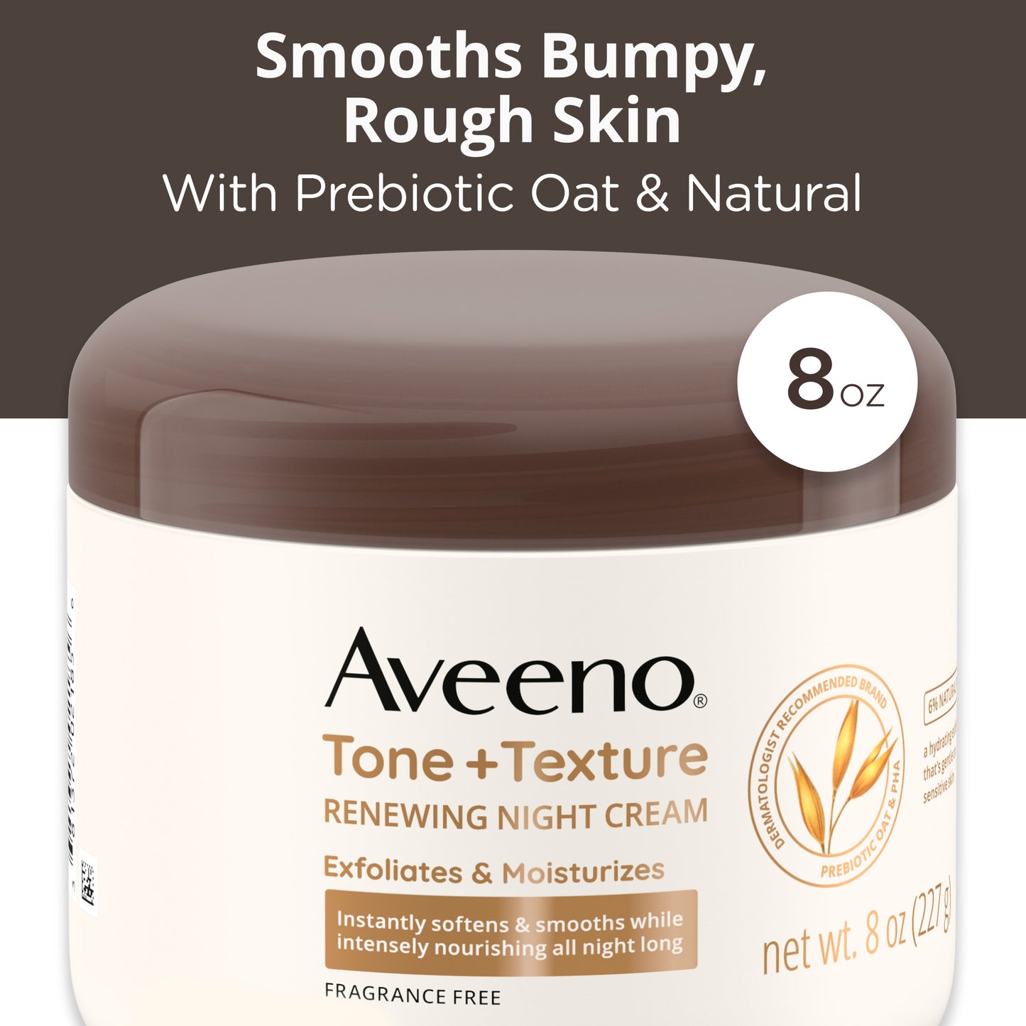 Aveeno Tone + Texture Renewing Body Night Cream