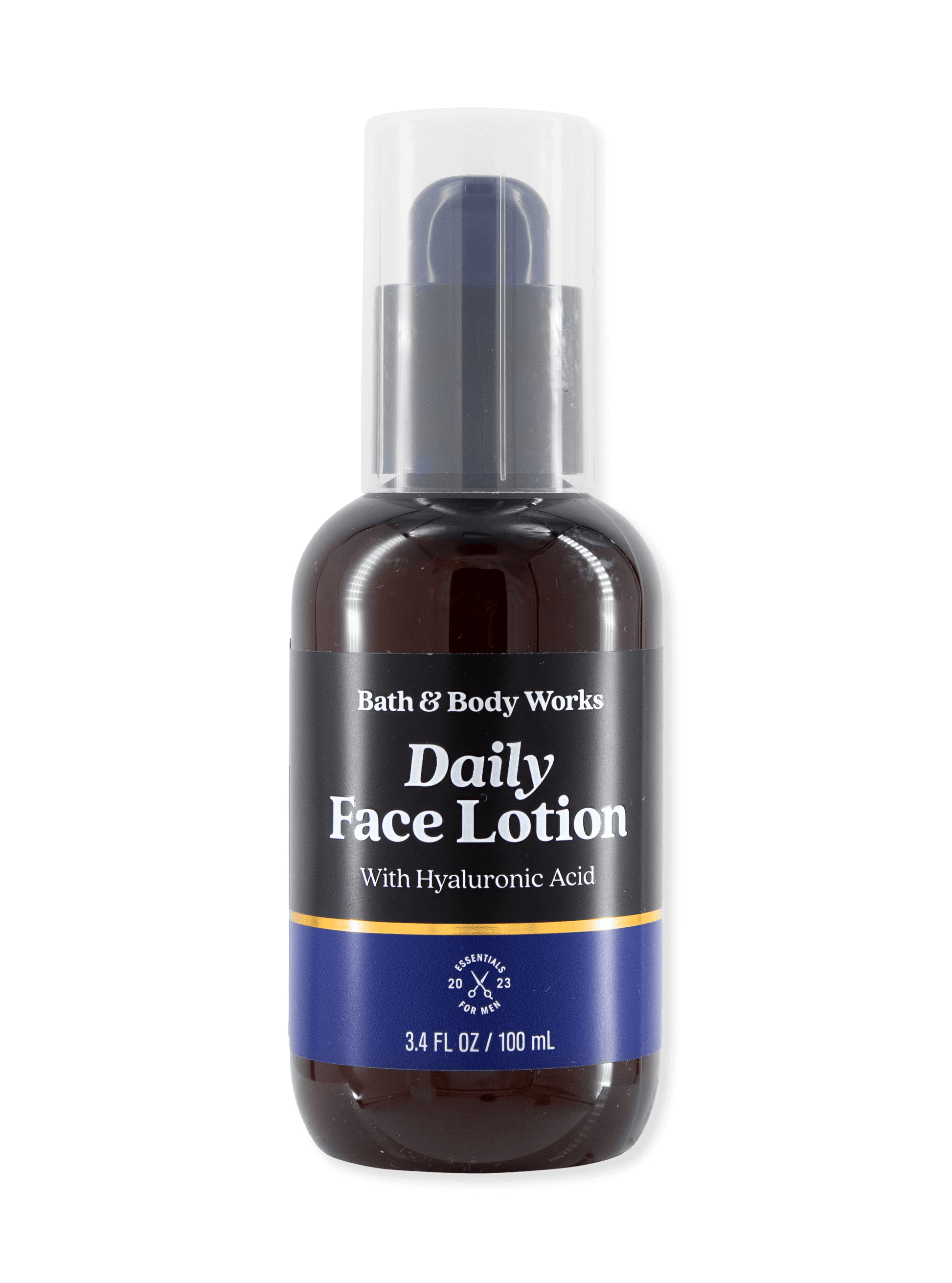 Beard andDaily Face lotion from  Bath Body Works infused with Hyaluronic Acid