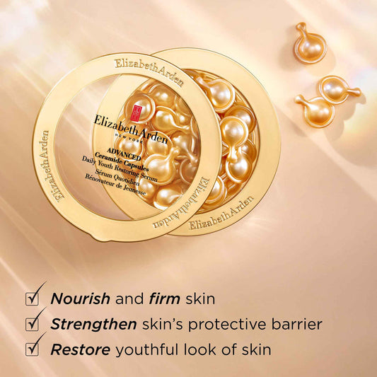 Elizabeth Arden - Ceramide Capsules Youth Restoring Serum   60 piece  - null - EXprimi Skincare Kenya - #product_page_title#