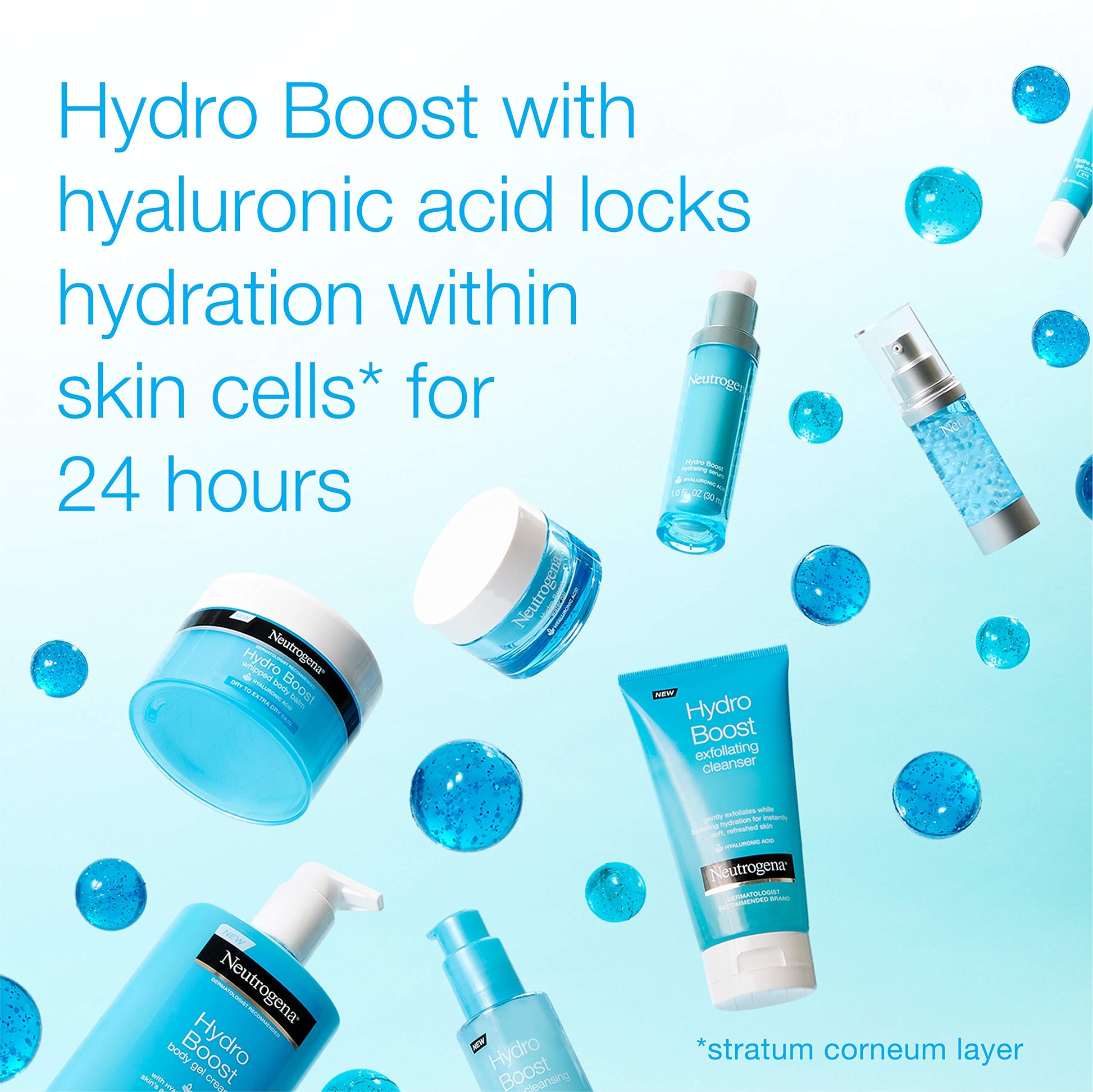 Neutrogena - Hydro Boost Lightweight Hydrating Facial Cleansing Gel  - null - EXprimi Skincare Kenya - #product_page_title#