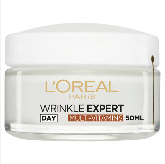 L'oreal Wrinkle Expert Anti-Wrinkle Strengthening Care day 65+ Multi-vitamins - 50ml