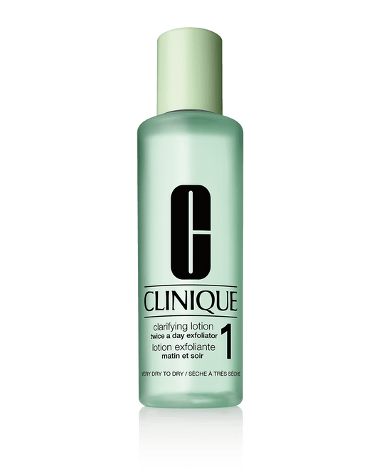 Clinique Clarifying Lotion 1 - Twice a Day  Exfoliator for Dry Skin 400 ml