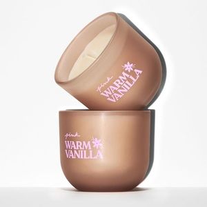 Warm Vanilla  Candle Victoria's Secret Pink