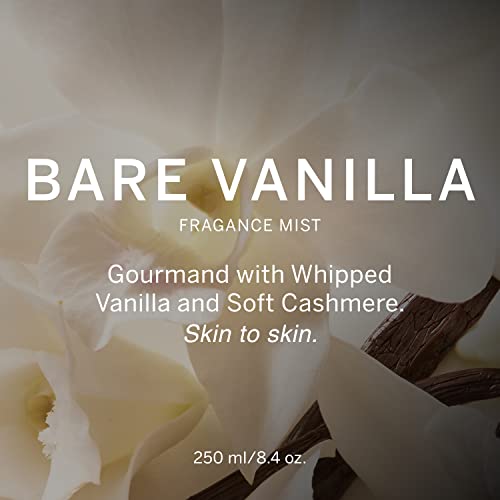 Bare Vanilla Body Spray for Women, Notes of Whipped Vanilla and Soft Cashmere