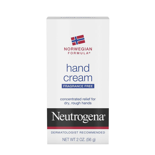 Norwegian Formula Hand Cream, Fragrance-Free, 2 Ounce (Pack of 4)