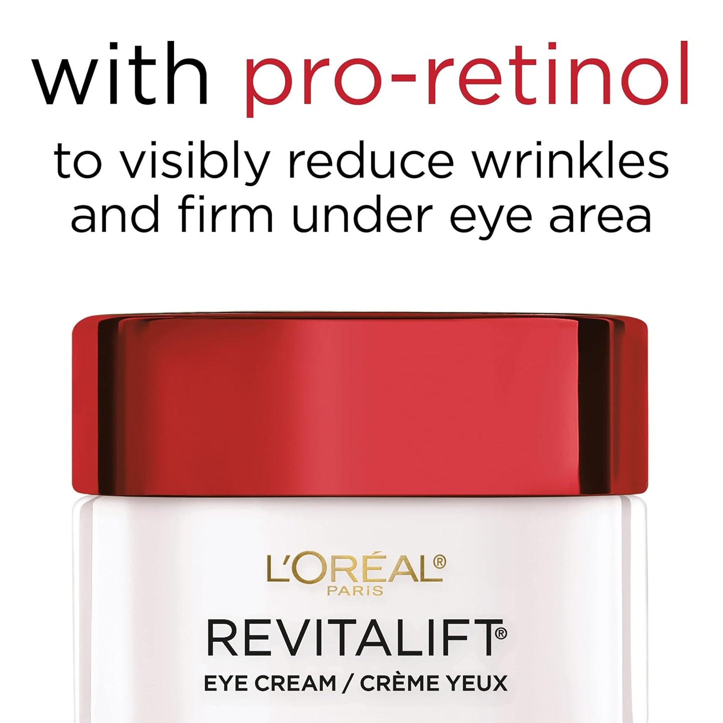 Revitalift Anti-Wrinkle and Firming Eye Cream, Reduce Dark Circles, Pro Retinol, Fragrance Free 1.7 oz - EXprimi Skincare Kenya - L’Oréal Paris - L'Oreal Paris - EXprimi Skincare Kenya.