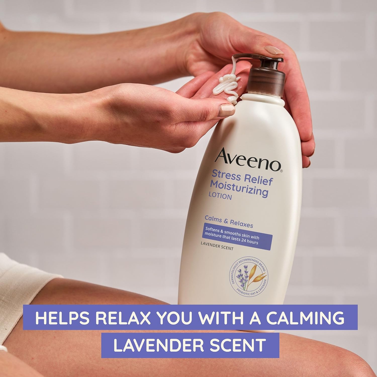 Aveeno - Stress Relief Moisturizing Body Lotion.  - null - EXprimi Skincare Kenya - #product_page_title#