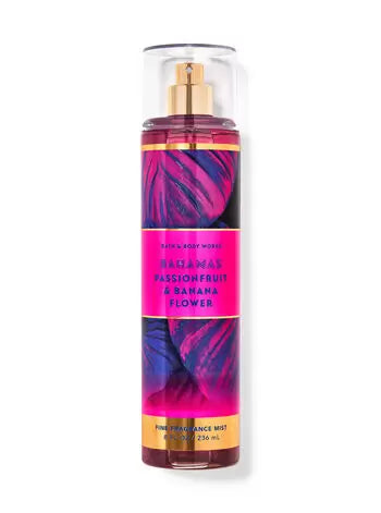 Bahamas Passionfruit & Banana Flower Fine Fragrance Mist - EXprimi Skincare Kenya - Body Sprays & Mists - Bath & Body Works - EXprimi Skincare Kenya.