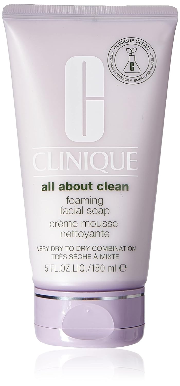 Clinique Foaming Facial Soap for Unisex, 150 ml - EXprimi Skincare Kenya - Clinique - Clinique - EXprimi Skincare Kenya.