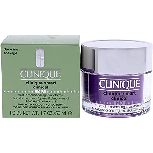 Clinique Smart Clinical™ MD Multi-Dimensional Age Transformer Duo Resculpt + Revolumize A tightening gel-cream and a plumping, dense cream that sculpts, volumizes, and shapes your appearance.
