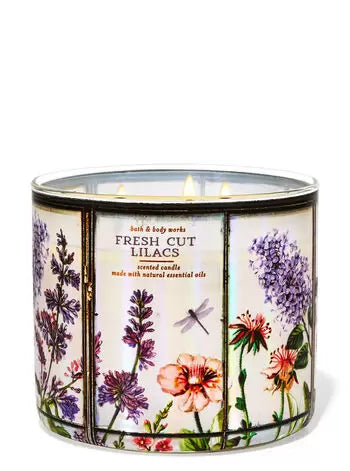 Fresh Cut Lilacs 3-Wick Candle EXprimi Skincare Kenya