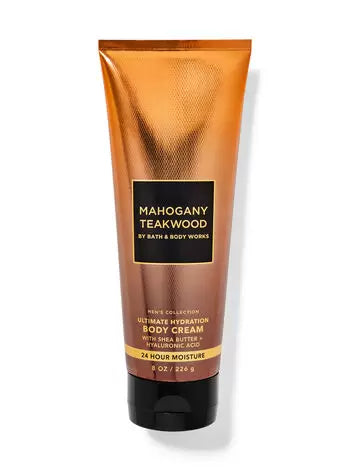 Mahogany Teakwood Ultimate Hydration Body Cream - Mens - EXprimi Skincare Kenya - Men's Collection - Bath & Body Works - EXprimi Skincare Kenya.