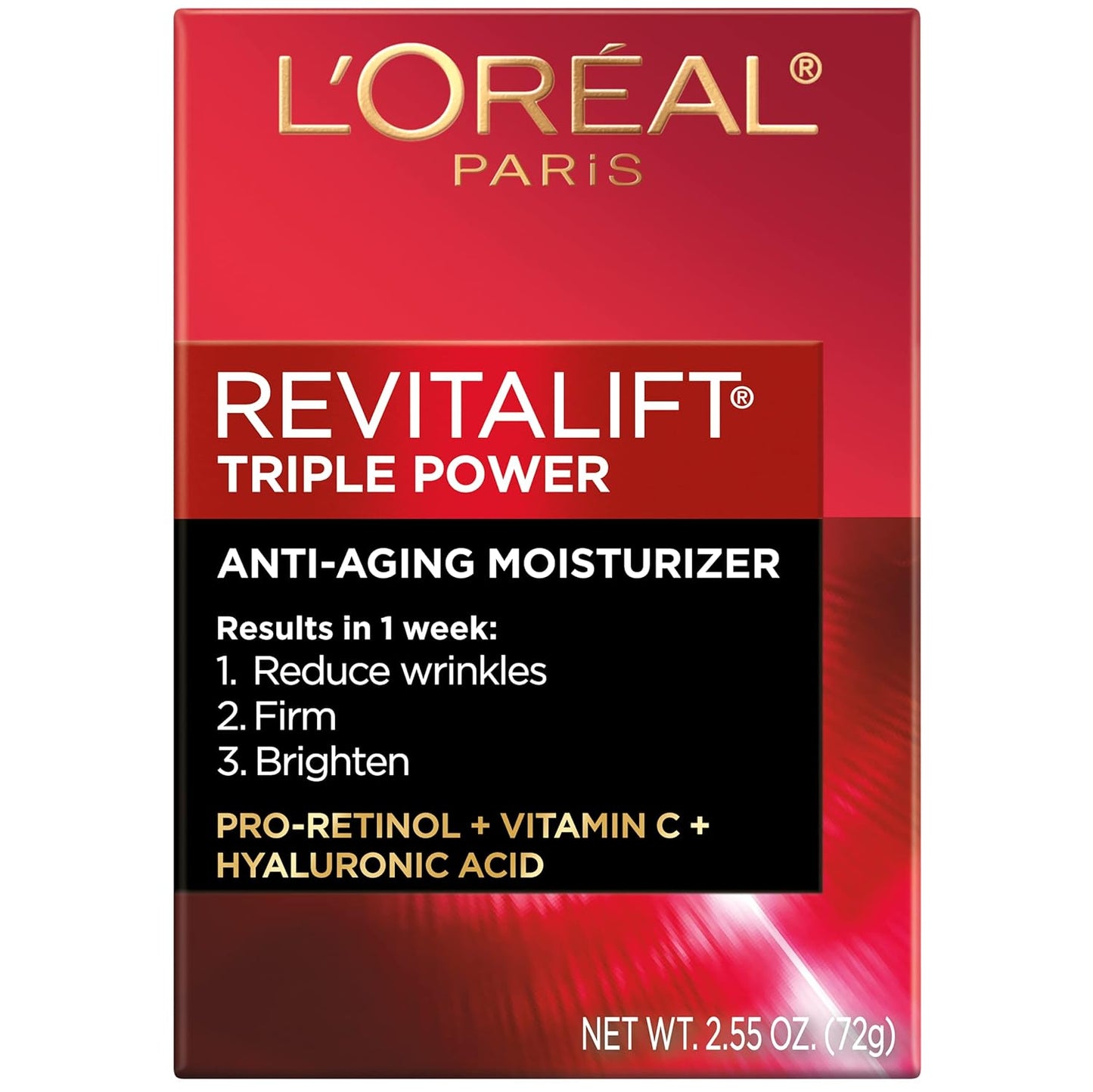 Revitalift Triple Power Anti-Aging Face Moisturizer, Pro Retinol, Hyaluronic Acid & Vitamin C, Reduce Wrinkles 2.55 Oz - EXprimi Skincare Kenya - Beauty - L'Oreal Paris - EXprimi Skincare Kenya.