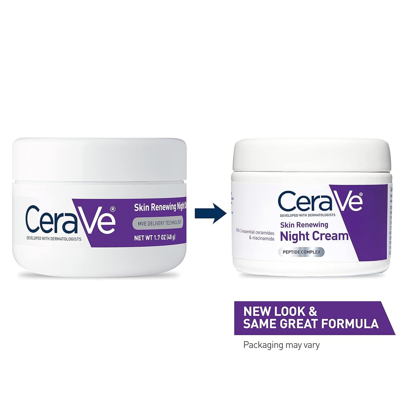 Skin Renewing Night Cream | Niacinamide, Peptide Complex, and Hyaluronic Acid Moisturizer for Face - EXprimi Skincare Kenya - Skin Care - CeraVe - EXprimi Skincare Kenya.