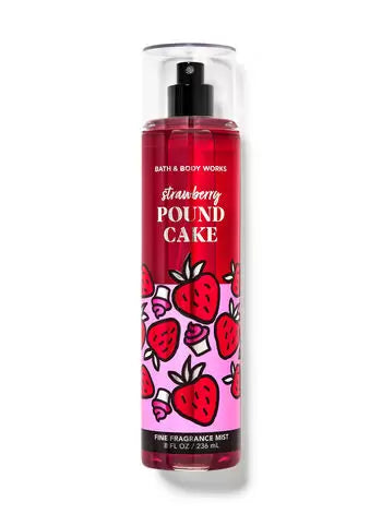 Strawberry Pound Cake Fine Fragrance Mist - EXprimi Skincare Kenya - Body Sprays & Mists - Bath & Body Works - EXprimi Skincare Kenya.