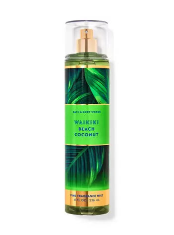 Waikiki Beach Coconut Fine Fragrance Mist - EXprimi Skincare Kenya - Body Sprays & Mists - Bath & Body Works - EXprimi Skincare Kenya.